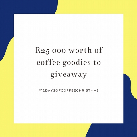 #12daysofcoffeechristmas 2019! Get excited for R25 000 worth of giveaways - It's that time of year again and we're gearing up to give away over R25 000 worth of coffee prizes! #winning




	
		
			
			09 December 2019
			
			
			&nbsp;Miir Pourigami + Miir ...