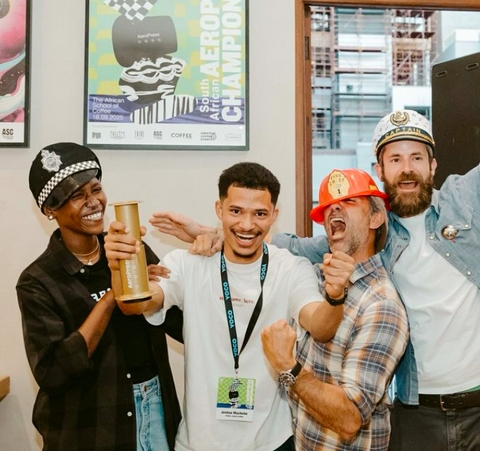 An interview with Joshua Machelm, SA AeroPress Champion 2025 + his winning recipe! - <p>Mr Machelm of Cape Town and Yellow Jacket Coffee is having a banner year in 2025. He has always loved competing, but this is the first time he has become champion! Hear about how it all went down at t...</p>