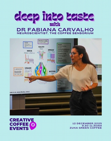 CCW JHB: Deep into Taste Perception Workshop - 