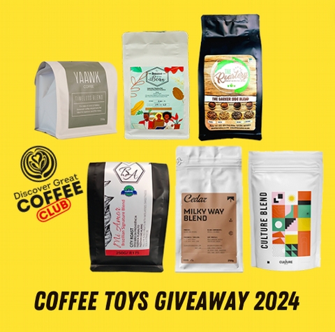 Coffee Toys Giveaway #5: Discover Great Coffee Club Box - 