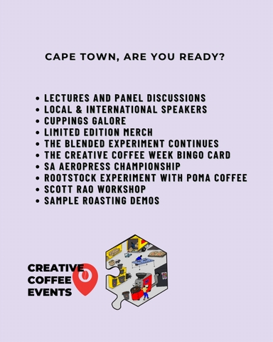 Creative Coffee Week CT: Programme! - 