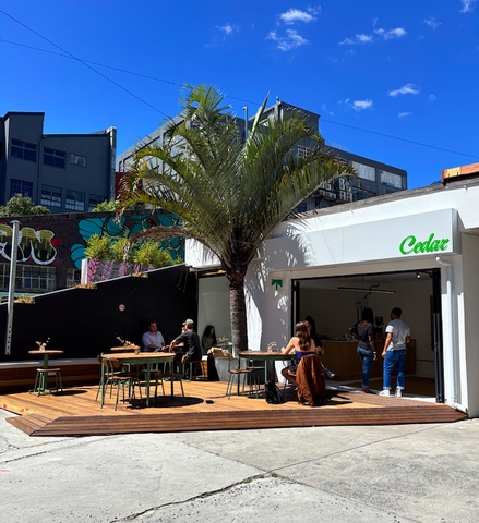 New Kid on the Block: Cedar Cafe - <p>The Cedar Coffee Team are expanding! In numbers, locations and in average height! We caught up with Winston Thomas to introduce us to their baby, Cedar Cafe, Albert Road.

Cedar Cafe
Side Street St...</p>