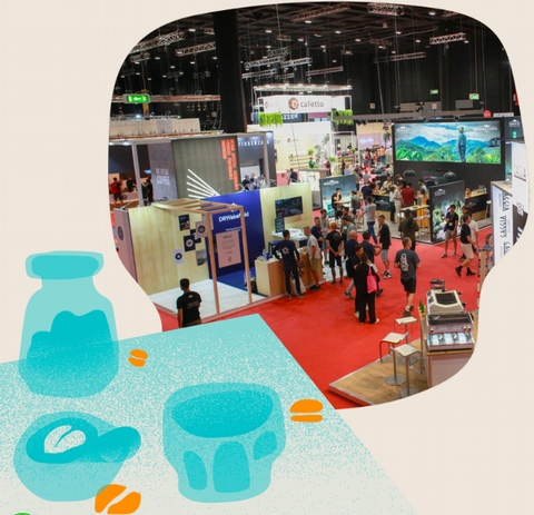 SA (and Creative Coffee Week guests!) at World of Coffee Geneva - 