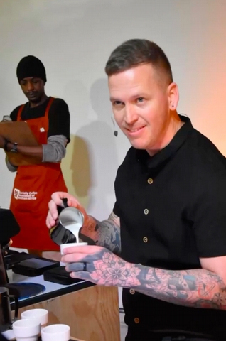 SA Barista Champion Stevo Kuhn prepares for World Barista Championships in Milan - 