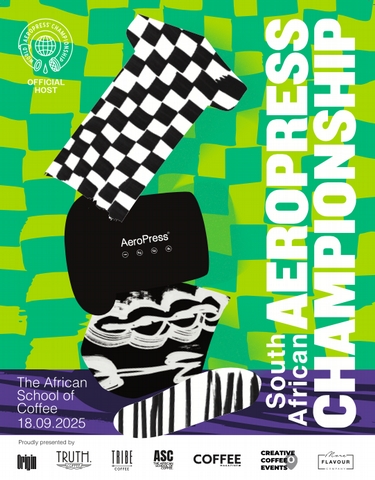 Save the Date: SA AeroPress Champs - 18 September 2025 - 