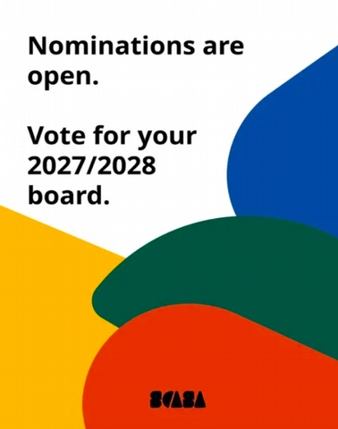 SCASA: Nominations Open for 2027/28 Board of Directors - 
