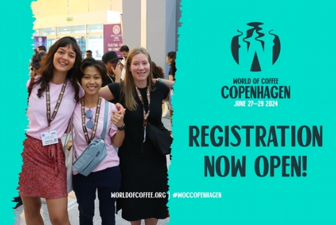 World of Coffee Copenhagen 27-29 June 2024 - <p>

Visitor registration is now open for the 2024 World of Coffee trade show taking place June 27-29, 2024, at Bella Center Copenhagen in the historic city of Copenhagen, Denmark. World of Coffee is E...</p>